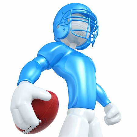simsearch:400-04919930,k - A 3D Football Player Concept And Presentation Figure Foto de stock - Royalty-Free Super Valor e Assinatura, Número: 400-04107164