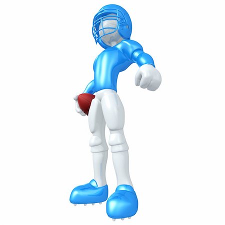 simsearch:400-04919930,k - A 3D Football Player Concept And Presentation Figure Foto de stock - Royalty-Free Super Valor e Assinatura, Número: 400-04107161