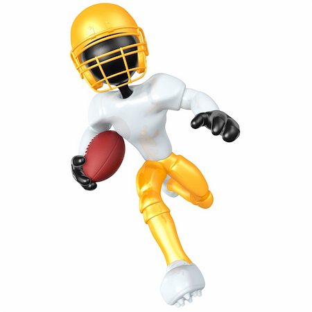 simsearch:400-04919930,k - A 3D Football Player Concept And Presentation Figure Foto de stock - Royalty-Free Super Valor e Assinatura, Número: 400-04107172