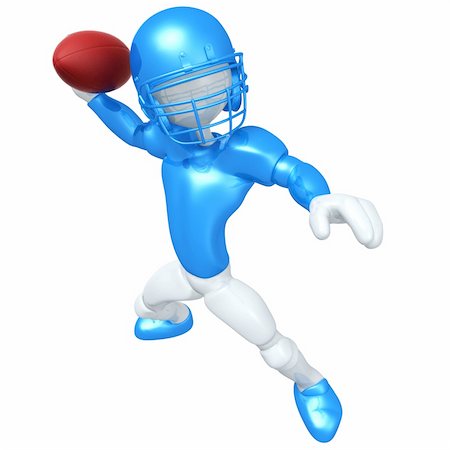simsearch:400-04919930,k - A 3D Football Player Concept And Presentation Figure Foto de stock - Royalty-Free Super Valor e Assinatura, Número: 400-04107182
