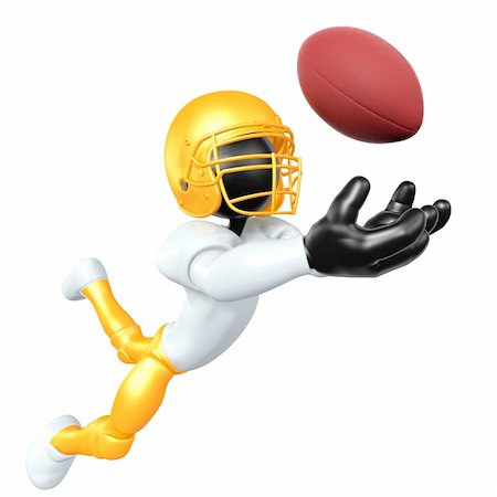 simsearch:400-04919930,k - A 3D Football Player Concept And Presentation Figure Foto de stock - Royalty-Free Super Valor e Assinatura, Número: 400-04107196