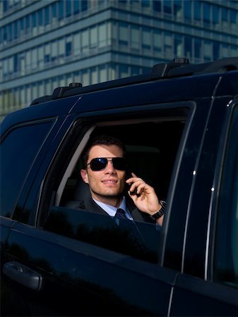 Portrait of business man outside the building Stock Photo - Budget Royalty-Free & Subscription, Code: 400-04109060
