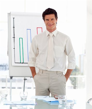 simsearch:400-04556858,k - Business teacher standing before his university business class Stock Photo - Budget Royalty-Free & Subscription, Code: 400-04109267