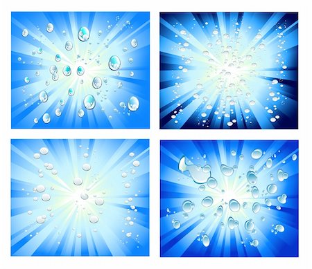 Explosion of light with bubbles Background Stock Photo - Budget Royalty-Free & Subscription, Code: 400-04100328