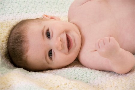 simsearch:400-06139772,k - A very cute happy Caucasian baby boy Photographie de stock - Aubaine LD & Abonnement, Code: 400-04100922