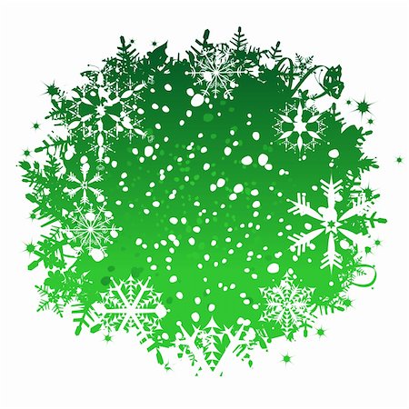 snowflakes on window - Christmas background Stock Photo - Budget Royalty-Free & Subscription, Code: 400-04102252