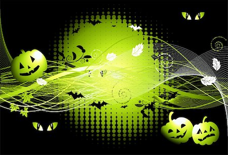simsearch:400-09081867,k - Halloween night background Fotografie stock - Microstock e Abbonamento, Codice: 400-04102278