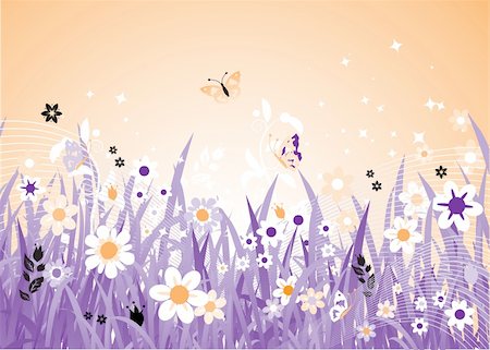 simsearch:400-04087405,k - Spring meadow beautiful Photographie de stock - Aubaine LD & Abonnement, Code: 400-04102294
