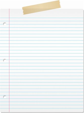 ruban-cache - Lined paper background Photographie de stock - Aubaine LD & Abonnement, Code: 400-04102902