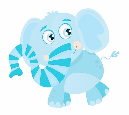 simsearch:400-08916376,k - Funny jungle animal. Vector Illustration. Foto de stock - Super Valor sin royalties y Suscripción, Código: 400-04115380