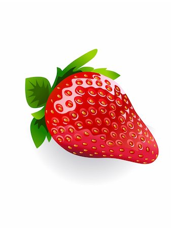 Strawberry Photographie de stock - Aubaine LD & Abonnement, Code: 400-04115720