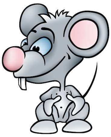simsearch:400-04162983,k - Little Mouse - colored cartoon illustration as vector Foto de stock - Super Valor sin royalties y Suscripción, Código: 400-04116825
