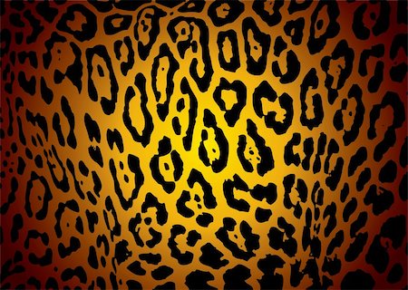 illustrated yellow and black jaguar skin background with camouflage effect Stock Photo - Budget Royalty-Free & Subscription, Code: 400-04117346