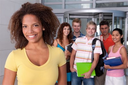 Female Student Portrait Stock Photo - Budget Royalty-Free & Subscription, Code: 400-04117492