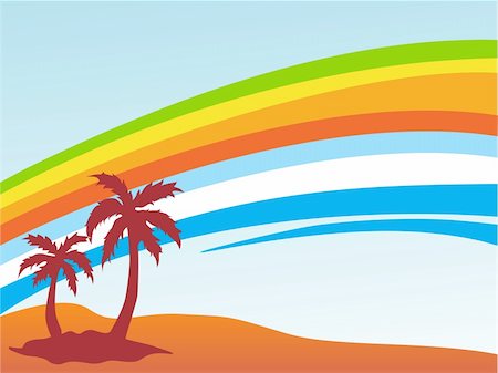 summer vector illustration Stock Photo - Budget Royalty-Free & Subscription, Code: 400-04110078