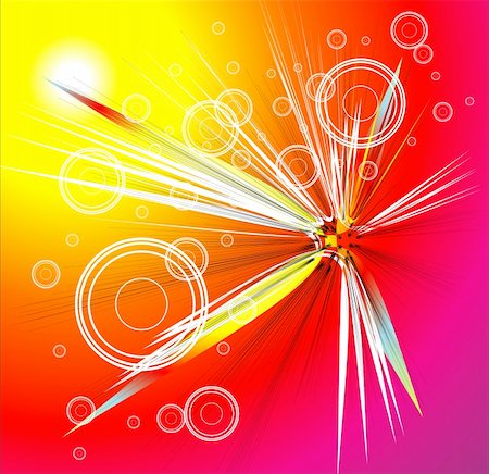 simsearch:400-05318632,k - Colorful Abstract Rays Explosion Background Photographie de stock - Aubaine LD & Abonnement, Code: 400-04111313