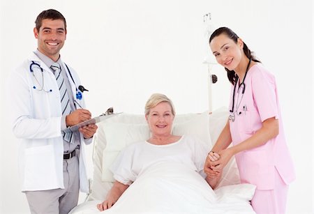 pregnant older - Patient Recovering in a hospital after an operation Stock Photo - Budget Royalty-Free & Subscription, Code: 400-04112073
