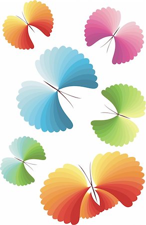 simsearch:400-04166441,k - vector illustration of a beautiful butterfly Foto de stock - Super Valor sin royalties y Suscripción, Código: 400-04113822