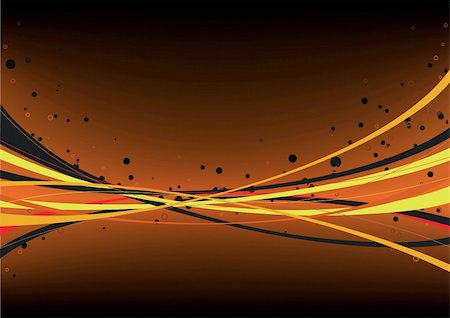 simsearch:400-05173615,k - Vector illustration of abstract background made of curved lines Fotografie stock - Microstock e Abbonamento, Codice: 400-04125456