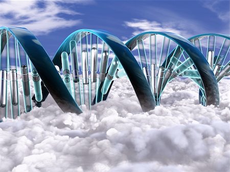 simsearch:400-08409196,k - Dna in the sky! Stock Photo - Budget Royalty-Free & Subscription, Code: 400-04125699