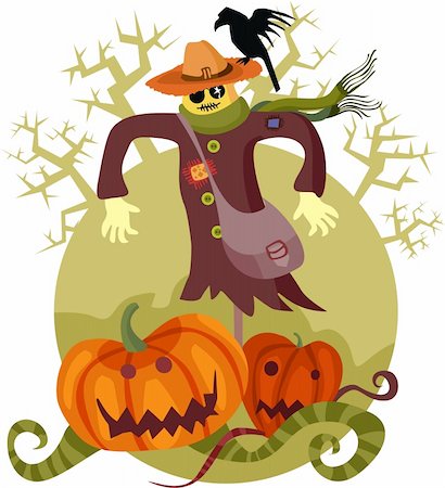 simsearch:400-09132992,k - halloween illustration Stock Photo - Budget Royalty-Free & Subscription, Code: 400-04125923