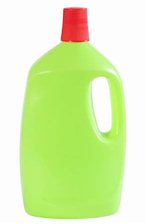 Detergent bottle, isolated over white Stock Photo - Budget Royalty-Free & Subscription, Code: 400-04126111