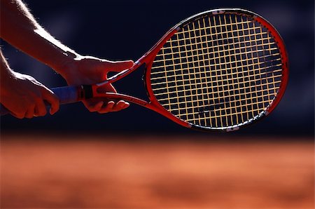 detail of male tennis player Stock Photo - Budget Royalty-Free & Subscription, Code: 400-04121804