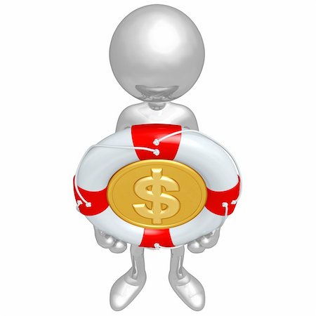 simsearch:640-02776279,k - 3D Lifebuoy Currency Financial Banking Savings Security Safety Concept And Presentation Figure In 3D Fotografie stock - Microstock e Abbonamento, Codice: 400-04123547