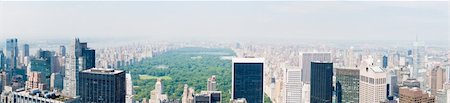 Einen Panoramablick über den Central Park und New York, USA Stockbilder - Microstock & Abonnement, Bildnummer: 400-04123633