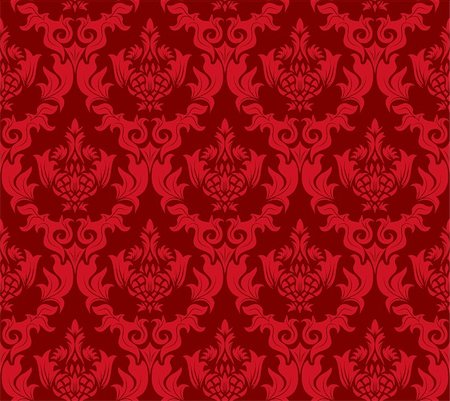 simsearch:400-05260971,k - Damask seamless vector background.  For easy making seamless pattern just drag all group into swatches bar, and use it for filling any contours. Stock Photo - Budget Royalty-Free & Subscription, Code: 400-04134653