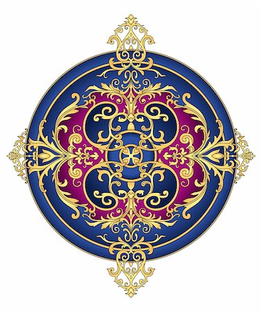 Eastern ornament vector Stock Photo - Budget Royalty-Free & Subscription, Code: 400-04135017