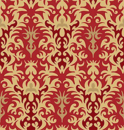 simsearch:400-08336277,k - Seamless background from a floral ornament, Fashionable modern wallpaper or textile Stock Photo - Budget Royalty-Free & Subscription, Code: 400-04139002