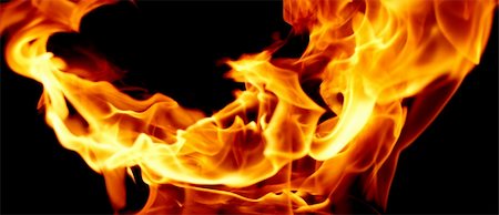 simsearch:400-04418789,k - fire flame on black background Stock Photo - Budget Royalty-Free & Subscription, Code: 400-04139902
