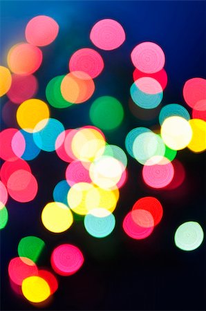 simsearch:400-06461962,k - Out of focus multicolored Christmas light background Stock Photo - Budget Royalty-Free & Subscription, Code: 400-04130240