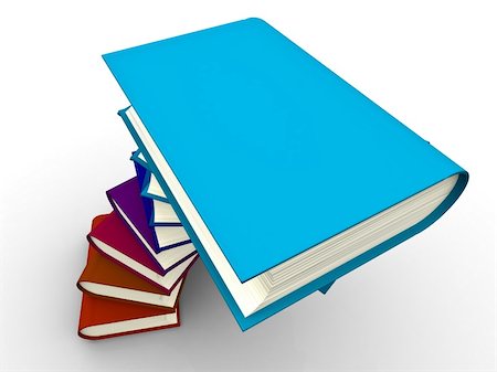 simsearch:400-04623628,k - The big book on a white background Stock Photo - Budget Royalty-Free & Subscription, Code: 400-04132409