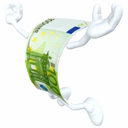 3D Euro Currency Character Concept Fotografie stock - Microstock e Abbonamento, Codice: 400-04132613
