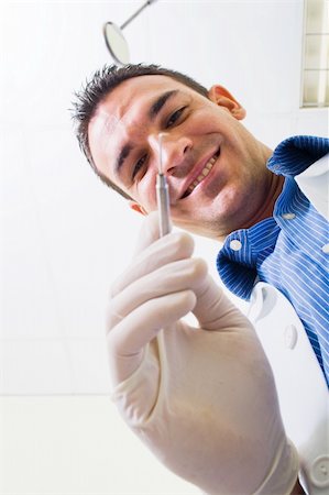 dentist at work Stock Photo - Budget Royalty-Free & Subscription, Code: 400-04144449