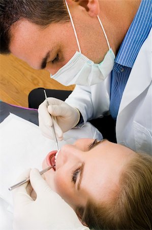 simsearch:400-04309650,k - dentist and patient Stock Photo - Budget Royalty-Free & Subscription, Code: 400-04144461