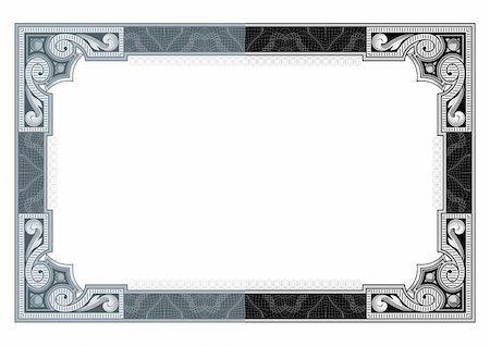 seal document - Secure design frame vector Stock Photo - Budget Royalty-Free & Subscription, Code: 400-04145118