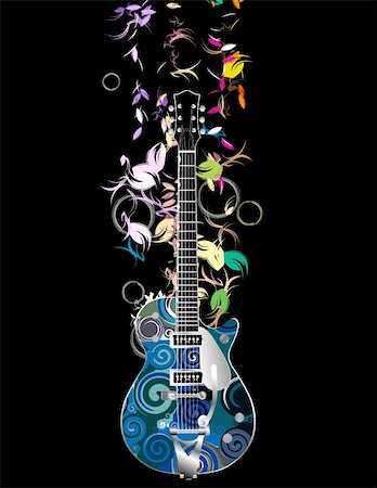 simsearch:400-07505739,k - guitar Stock Photo - Budget Royalty-Free & Subscription, Code: 400-04145729