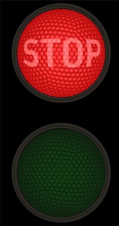 simsearch:400-08508379,k - Traffic light Stock Photo - Budget Royalty-Free & Subscription, Code: 400-04145824