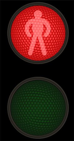 simsearch:400-08508379,k - Traffic light Stock Photo - Budget Royalty-Free & Subscription, Code: 400-04145830