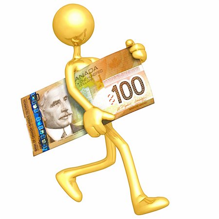 simsearch:400-05298747,k - LuMaxArt Gold Guys Money Concept And Presentation Illustration Fotografie stock - Microstock e Abbonamento, Codice: 400-04149616