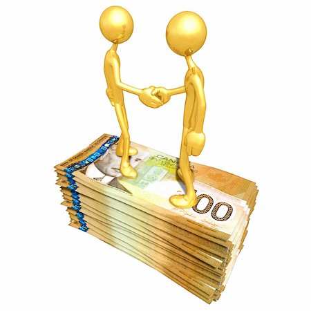 simsearch:400-05298747,k - LuMaxArt Gold Guys Money Concept And Presentation Illustration Fotografie stock - Microstock e Abbonamento, Codice: 400-04149611