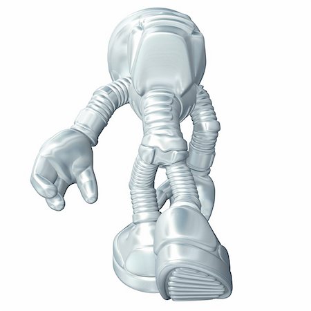 simsearch:400-04143989,k - Astronaut Concept And Presentation Figure In 3D Foto de stock - Super Valor sin royalties y Suscripción, Código: 400-04140168