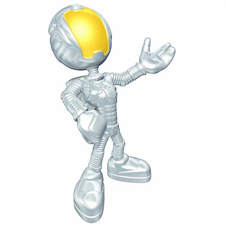 simsearch:400-04143989,k - Astronaut Concept And Presentation Figure In 3D Foto de stock - Super Valor sin royalties y Suscripción, Código: 400-04140193