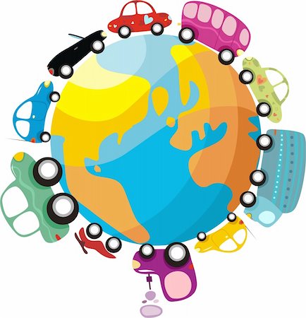 traffic of the world Stock Photo - Budget Royalty-Free & Subscription, Code: 400-04141002