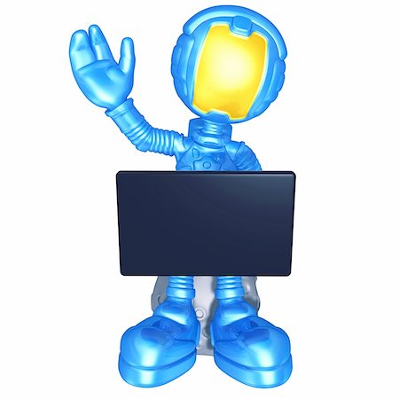simsearch:400-04143989,k - Astronaut Concept And Presentation Figure In 3D Foto de stock - Super Valor sin royalties y Suscripción, Código: 400-04142116
