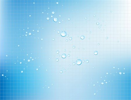 Vector water bubbles on textured background  - easy to edit vector EPS file Stock Photo - Budget Royalty-Free & Subscription, Code: 400-04142193