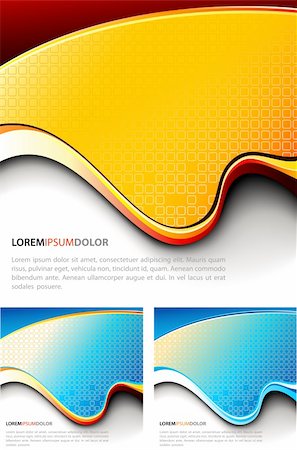 simsearch:400-05248630,k - Futuristic Design Template Series   - easy to edit vector EPS file Stock Photo - Budget Royalty-Free & Subscription, Code: 400-04142251